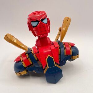 Authentic LEGO MARVEL IRON SPIDER-MAN BUST (76326)